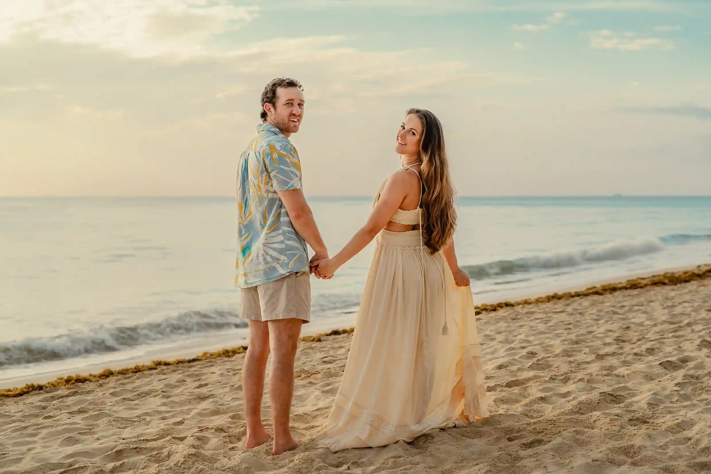 Engagement session, Playa del Carmen