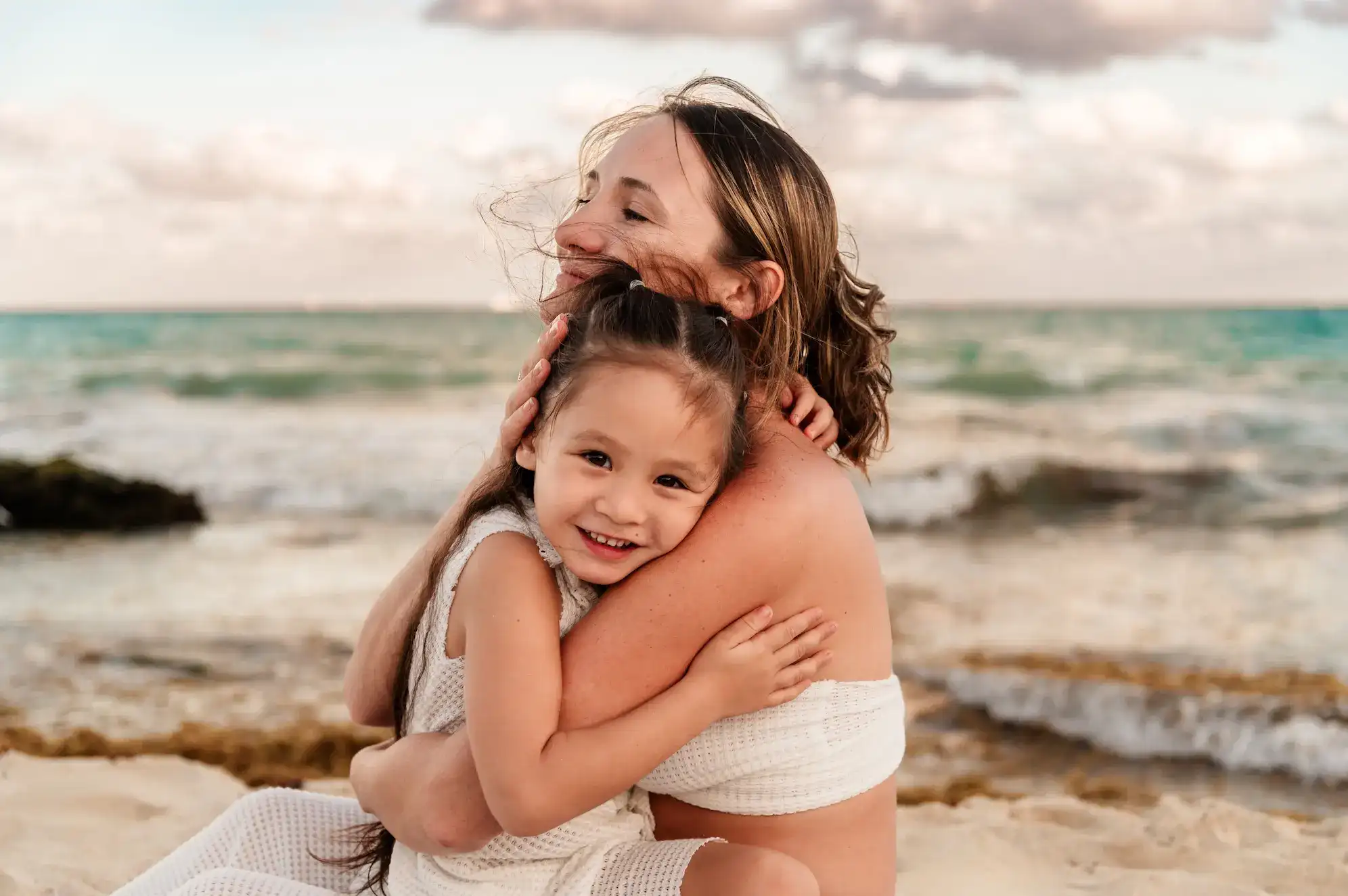 Mother and daughter session, Playa del Carmen